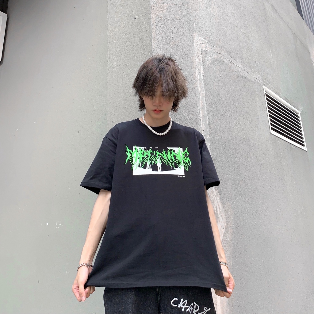 Áo Isolation - Đen/Xanh lá