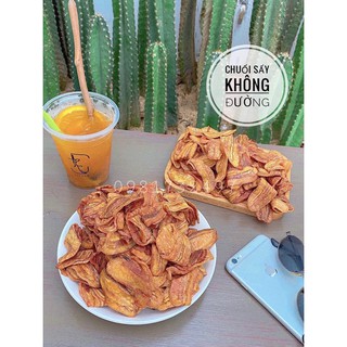 1KG Chuối Sấy Mộc Không đường đặc sản Gia lai