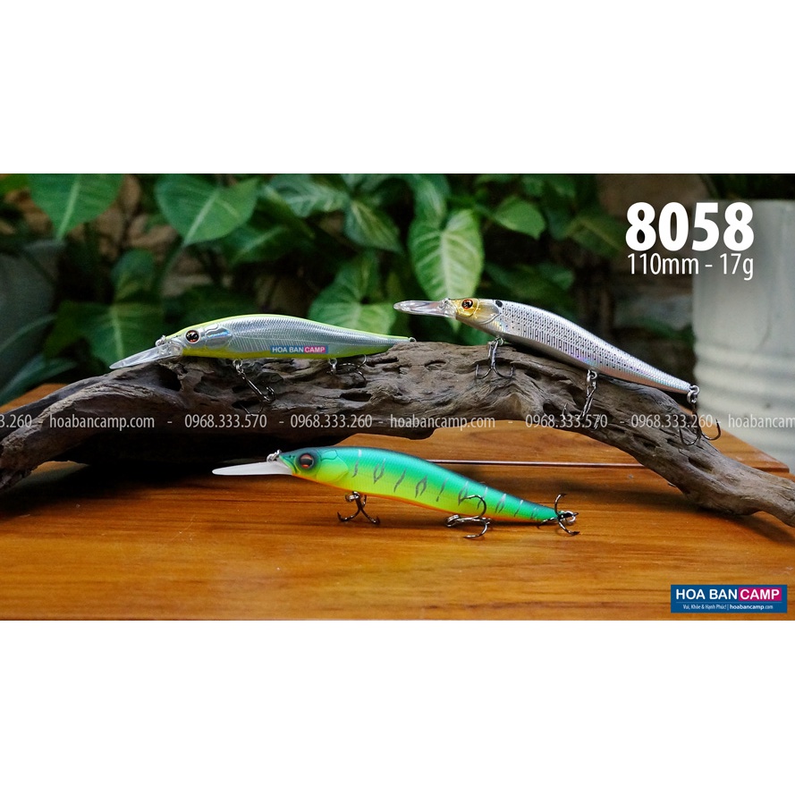 Mồi Lure Minnow FL 8058 Floating | 110mm - 17g