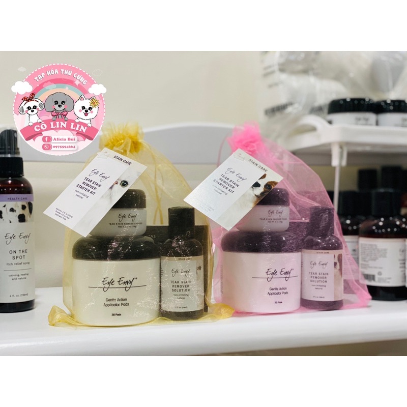Eye Envy - Combo ố lông mắt chó mèo