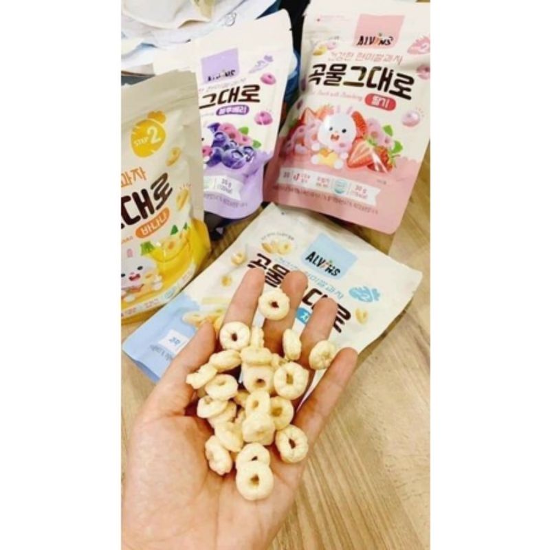 Bánh ăn dặm cho bé  bánh gạo, pigeon, gerber, ildong các loại từ 6 tháng