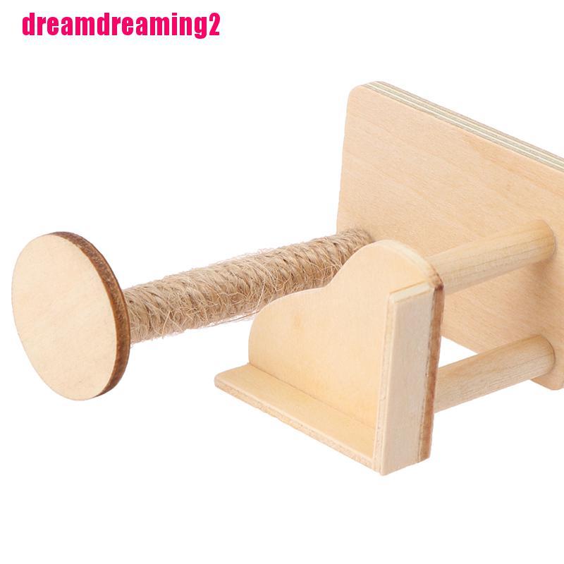 Mô Hình Khung Gỗ Đồ Chơi Cho Nhà Búp Bê Tỉ Lệ 1: 12