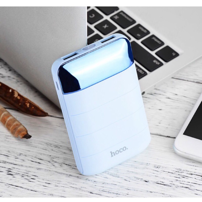 (CHÍNH HÃNG BH 6 THÁNG) Sạc dự phòng hoco B29 10.000 mah nhiều màu sắc, kèm dây sạc, có đèn báo