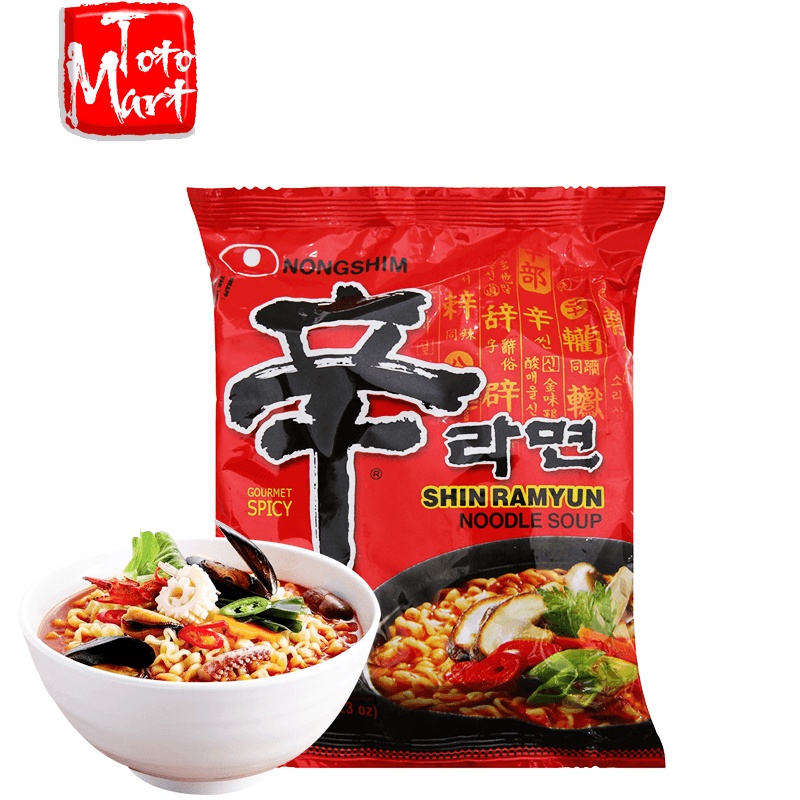 Mì cay Hàn Quốc Shin Ramyun Nongshim Combo 3 gói  Shop Amaxi  - Mã M02