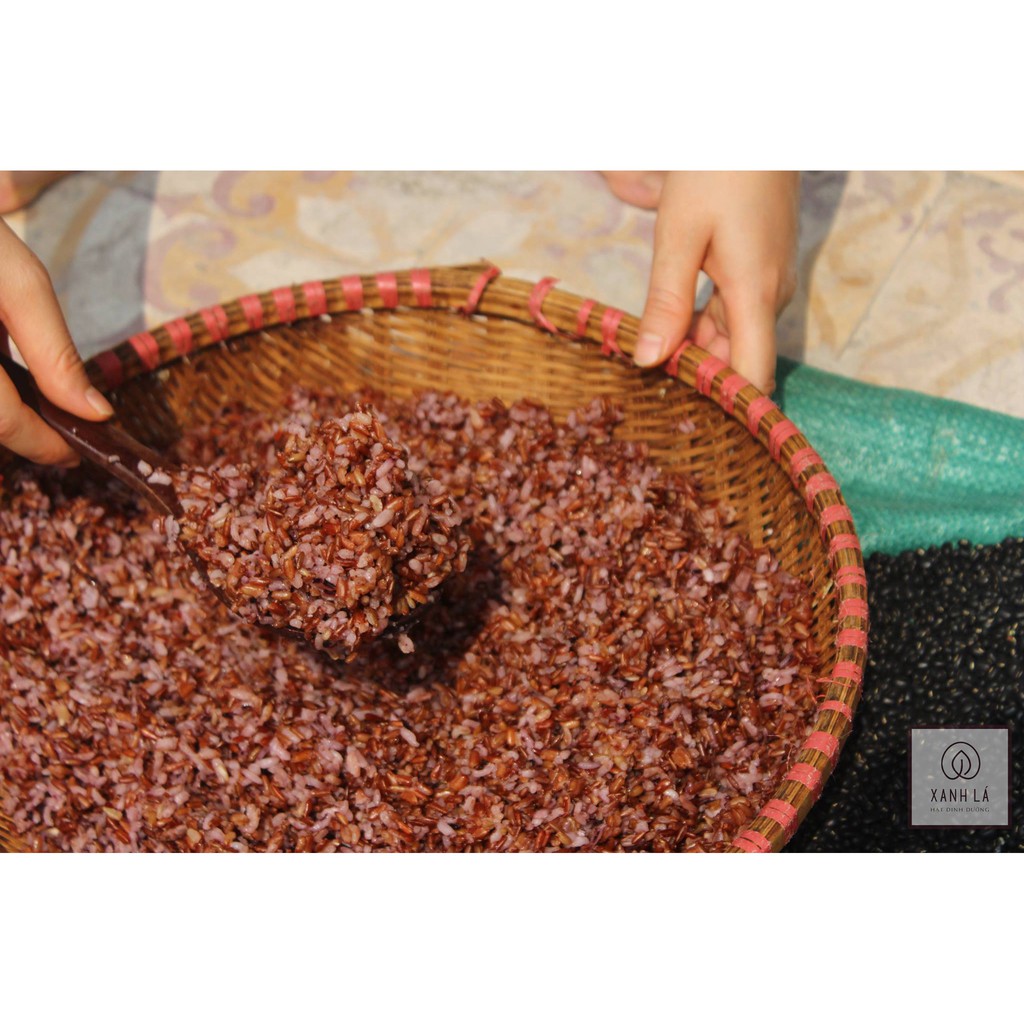 Gạo lứt đỏ Kén Hồng dẻo thơm, sạch, không hóa chất của đồng bào dân tộc ăn kiêng, giảm cân, tiểu đường Xanh Lá | BigBuy360 - bigbuy360.vn