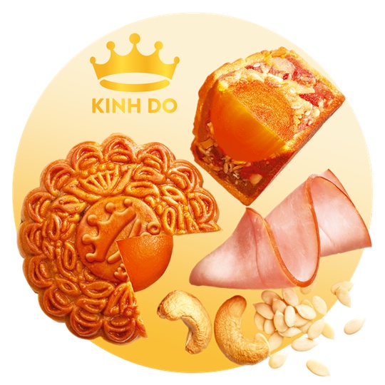 1 Bánh Thu Kinh Đô JamPon Xá Xíu 2 Trứng Đặc Biệt