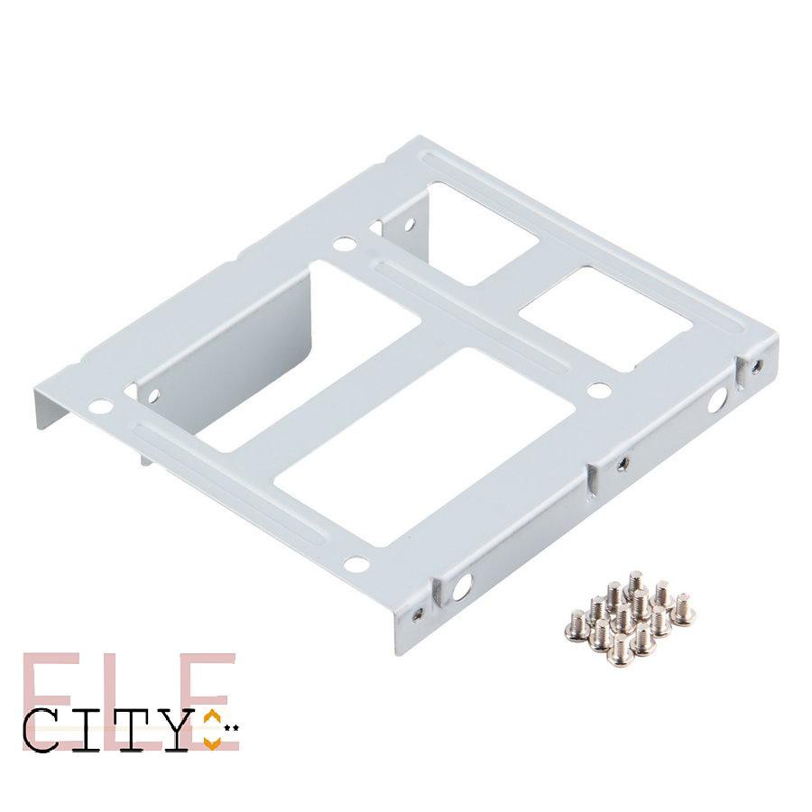 ✨COD✨2 Inch SSD HDD Hard Disk to 3.5 Inch Drive Bay Converter Adapter Rack Bracket