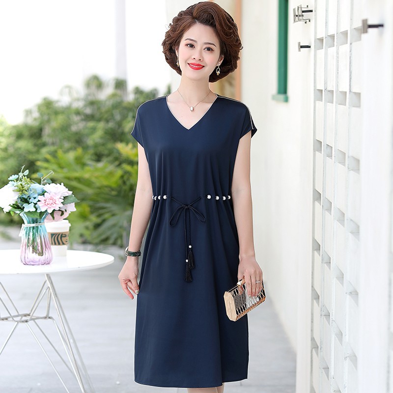 #IF275 VÁY  DÀI CHẤT VOAN LỤA  CAO CẤP MỀM MỊN, DÂY THẮT EO. VÁY CHO NGƯỜI TRUNG NIÊN HOT NHẤT 2021 <3 SALE RÉ SẬP SÀN