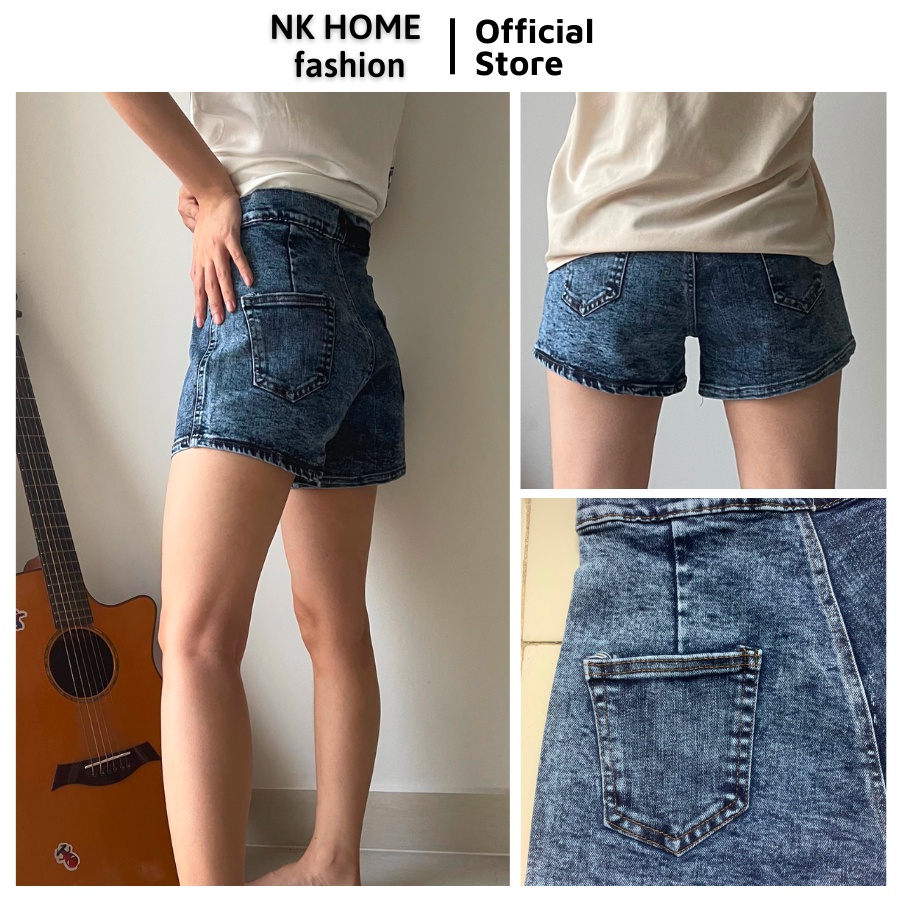 Quần Sọt, Sóc Jean Nữ Lai Cuốn Lưng Siêu Cao Tôn Dáng ULZZANG