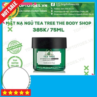 XẢ XẢ XẢ ' Mặt nạ ngủ The Body Shop Tea Tree Anti-imperfection Night Mask ngừa và giảm mụn, thanh lọc da, kiềm dầu . XẢ 