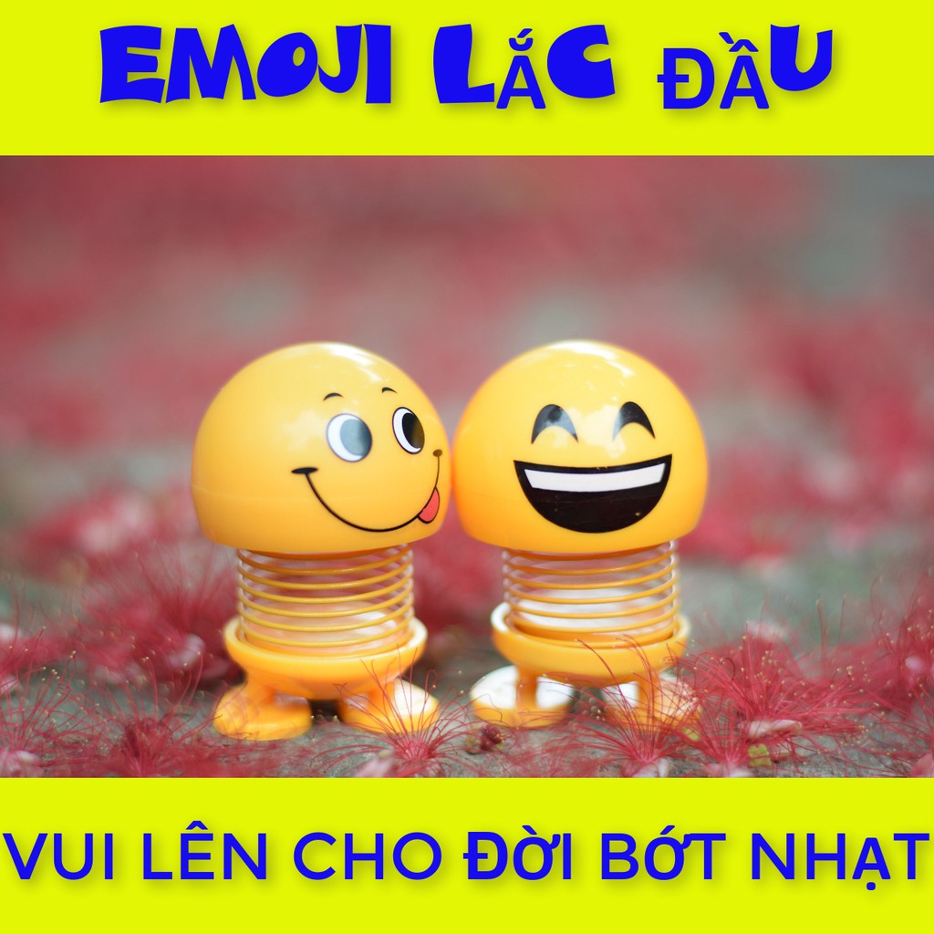 [ XẢ KHO SỐC ]  Thú nhún Emoji lò xo ngộ nghĩnh