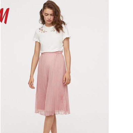 Chân váy dập ly HM có sẵn