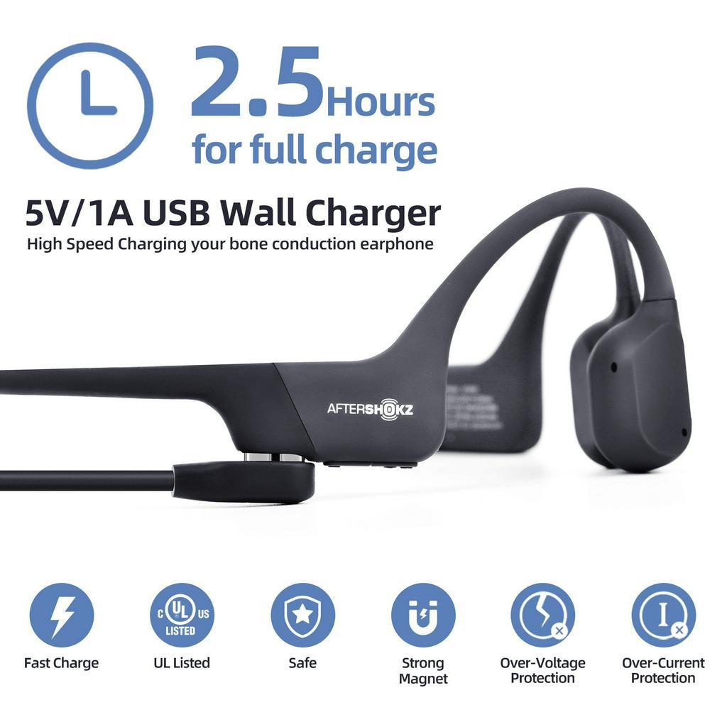 Dây Sạc Tai Nghe Loại C Dài 1m Cho AfterShokz Aeropex AS800