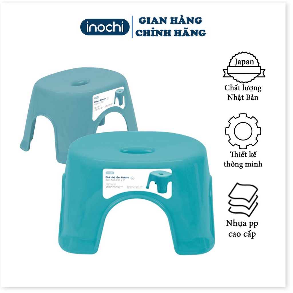 Ghế nhựa -Nhà Tắm Notoro INOCHI Dành cho Mẹ Và Bé Nhựa Cao Cấp Chắc Chắn Với Chiều Cao Phù Hợp Cho Bé