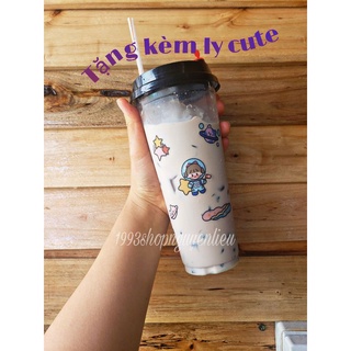 SET TRÀ SỮA TRÂN CHÂU TRUYỀN THỐNG(tặng ly)