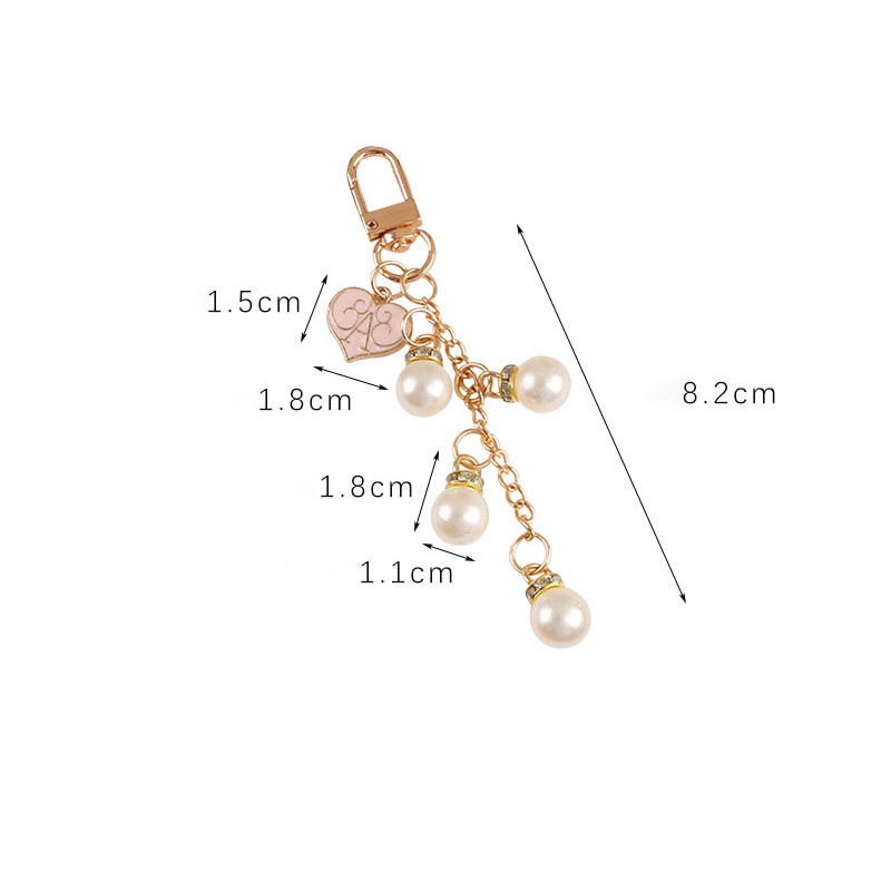 Móc Khóa Trang Sức KOBI Cao Cấp, Móc Khóa Phiên Bản Phụ Kiện Thời Trang Không Gỉ Hot Trend TikTok 2022