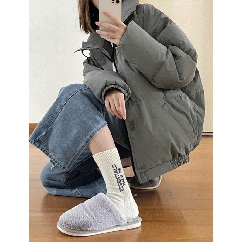 Tất nam nữ cổ cao, vớ thời trang cổ cao phong cách Hàn Quốc dày dặn Warm&amp;Cute AD37