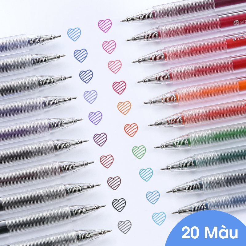 [Hỏa Tốc HCM] Bút Gel Nhiều màu KACO TURBO (1 Cây) - Ngòi 0.5mm