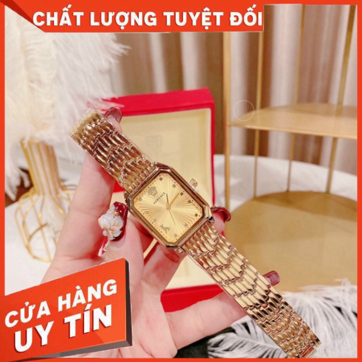 Đồng hồ nữ VERSACE dây kim loại bền đẹp không rỉ siêu hot, chống nước, bảo hành 12 tháng,hàng chất lượng bao đẹp