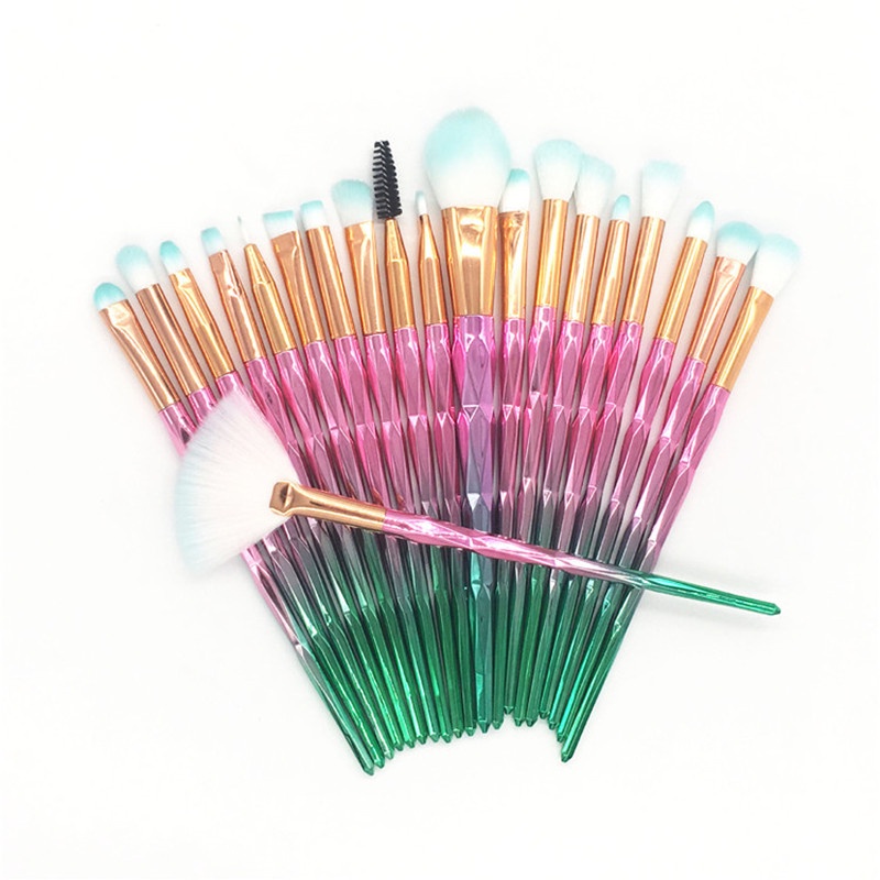 GDTIMA Bộ cọ trang điểm chất lượng cao 20 chiếc