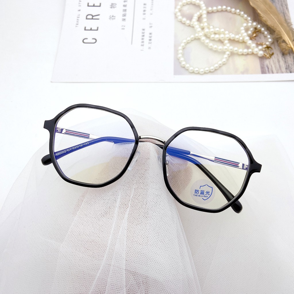 Mắt Kính Gọng Đa Giác Chống Ánh Sáng Xanh Jz6002 | BigBuy360 - bigbuy360.vn