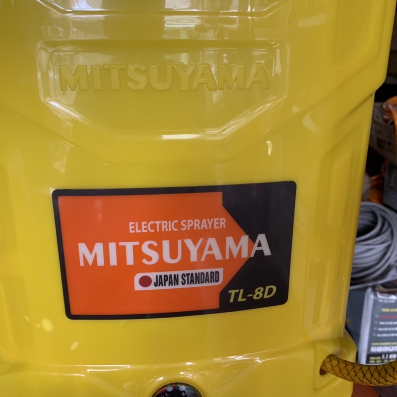 BÌNH XỊT ĐIỆN MITSUYAMA 8 LÍT CAO CẤP
