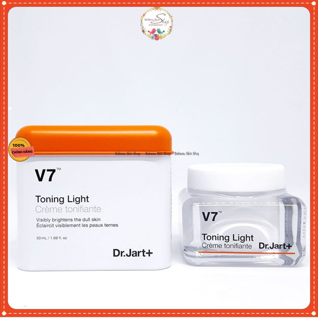 Kem trắng da cao cấp V7 / Kem dưỡng trắng V7 Toning light Dr Jart