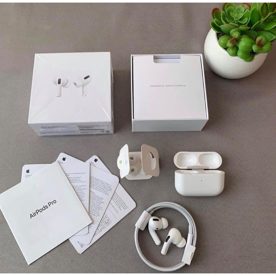 Tai Nghe Kết Nối Bluetooth Airpod Pro 5.0, Chip Jerry A8 - Đổi Tên Định Vị Xuyên Âm Chống Ồn, Sạc Không Dây | BigBuy360 - bigbuy360.vn