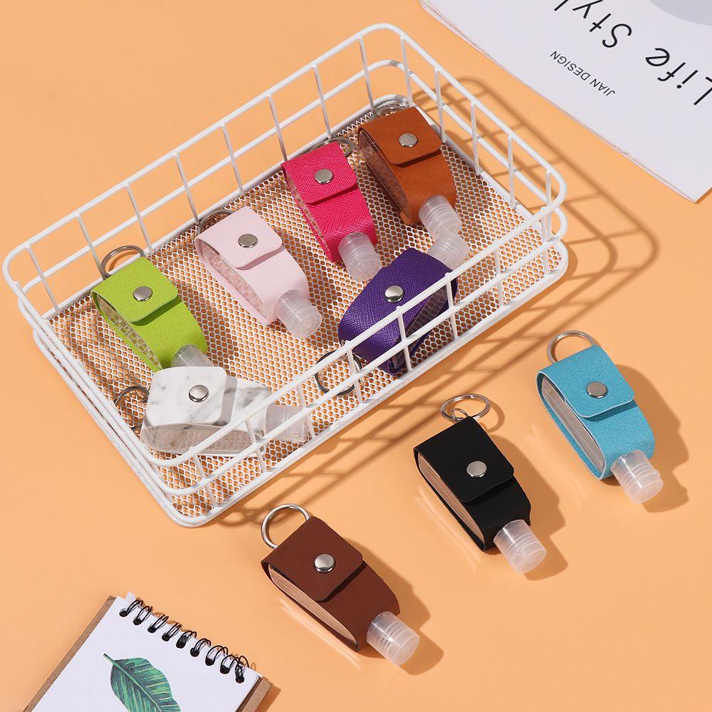 Hộp Rỗng Đựng Nước Rửa Tay Có Móc Khóa Tiện Lợi