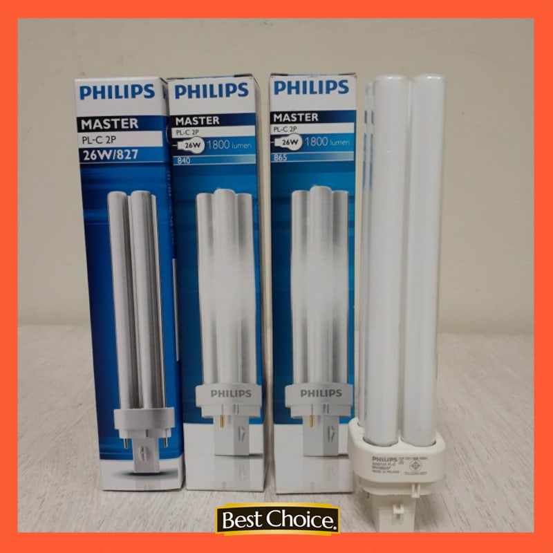 Philips Master Ốp Điện Thoại Thời Trang Sành Điệu Cao Cấp Độc Đáo 26w / 827 / 840 / 865 G24-2Pin Poland