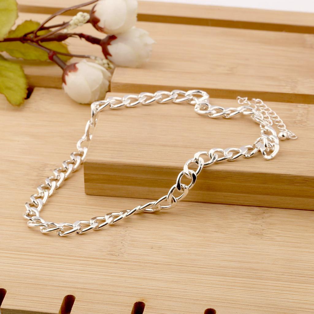 Vòng Cổ Choker Bằng Kim Loại Nhiều Màu Sắc Thời Trang Cho Nữ