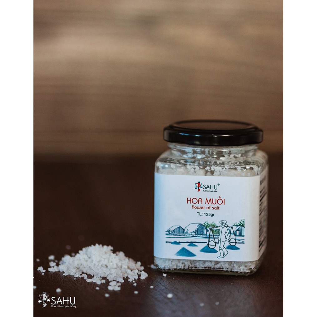 Hoa Muối 125gr - Muối biển truyền thống