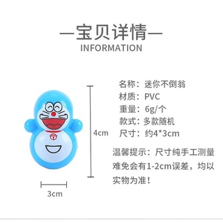[Hàng Chuẩn] Lẻ 1 Búp Bê Lật Đật Loại Nhỏ (Doremon,Squid Game,...)