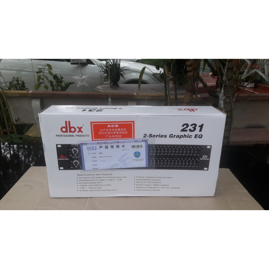 ''Lọc Xì'' Equalizer Dbx 231 giá rẻ, uy tín, chất lượng nhất