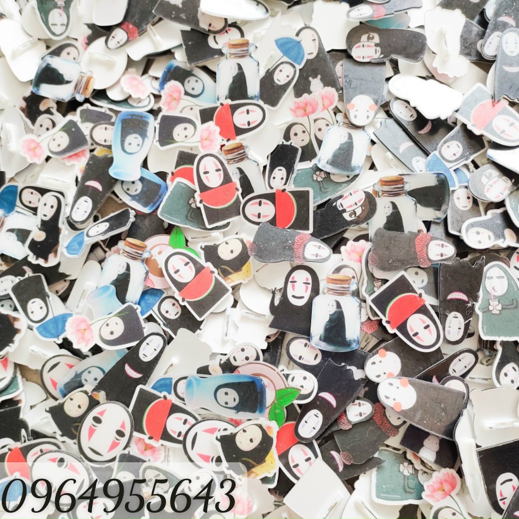 Sỉ Combo 100 pin stick khuy cài balo, túi dễ thương