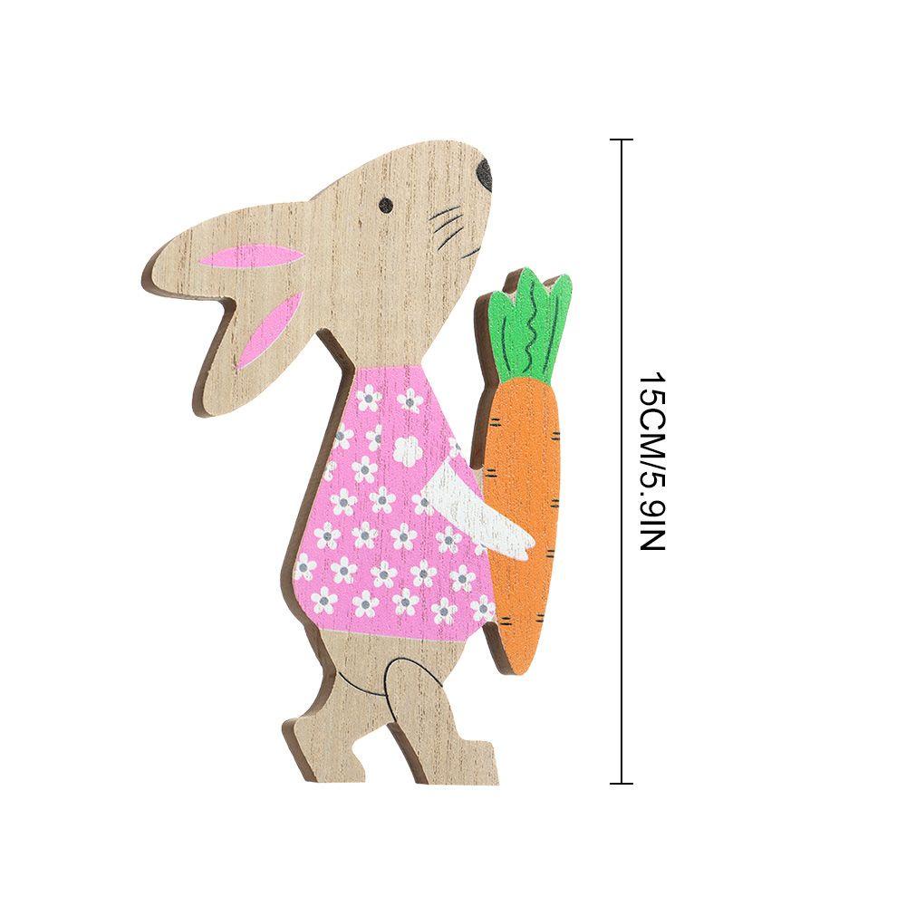 KENT1 15Cm Easter Ornaments DIY Crafts Hanging Decor Home Ornament Rabbit
