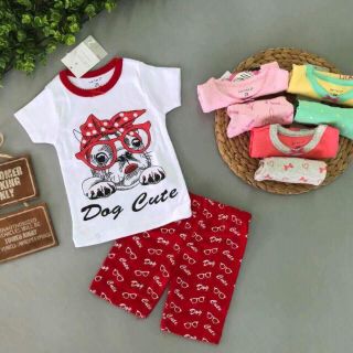 Combo 3 Bộ mặc nhà ngắn cho bé