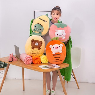 GẤU BÔNG CÓ MỀN 3in1 HÌNH HOA QUẢ NHIỆT ĐỚI