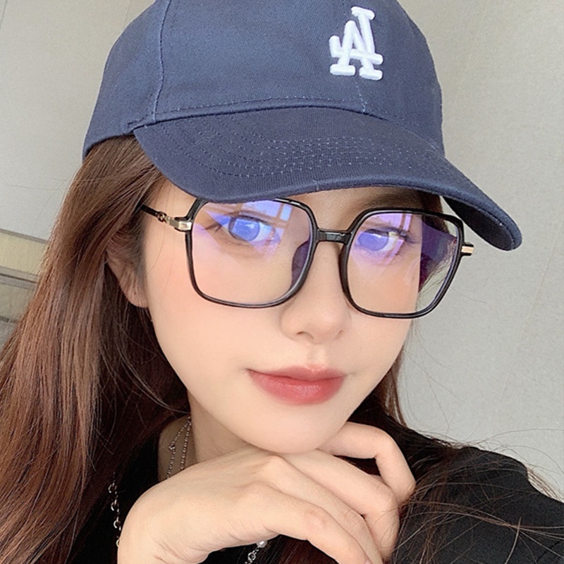 Kính Mát Gọng Kim Loại Chống Ánh Sáng Xanh Phong Cách Hàn Quốc