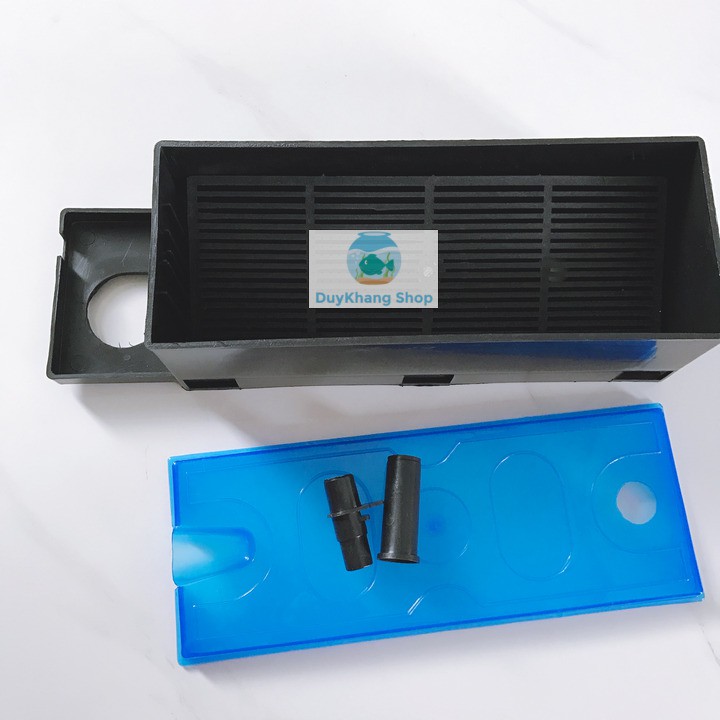 Máng Lọc, Hộp Lọc Size lớn 37x10cm, Chân Có Thể Kéo ra 60cm, Cho Hồ Cá Cảnh, Hồ Thủy Sinh