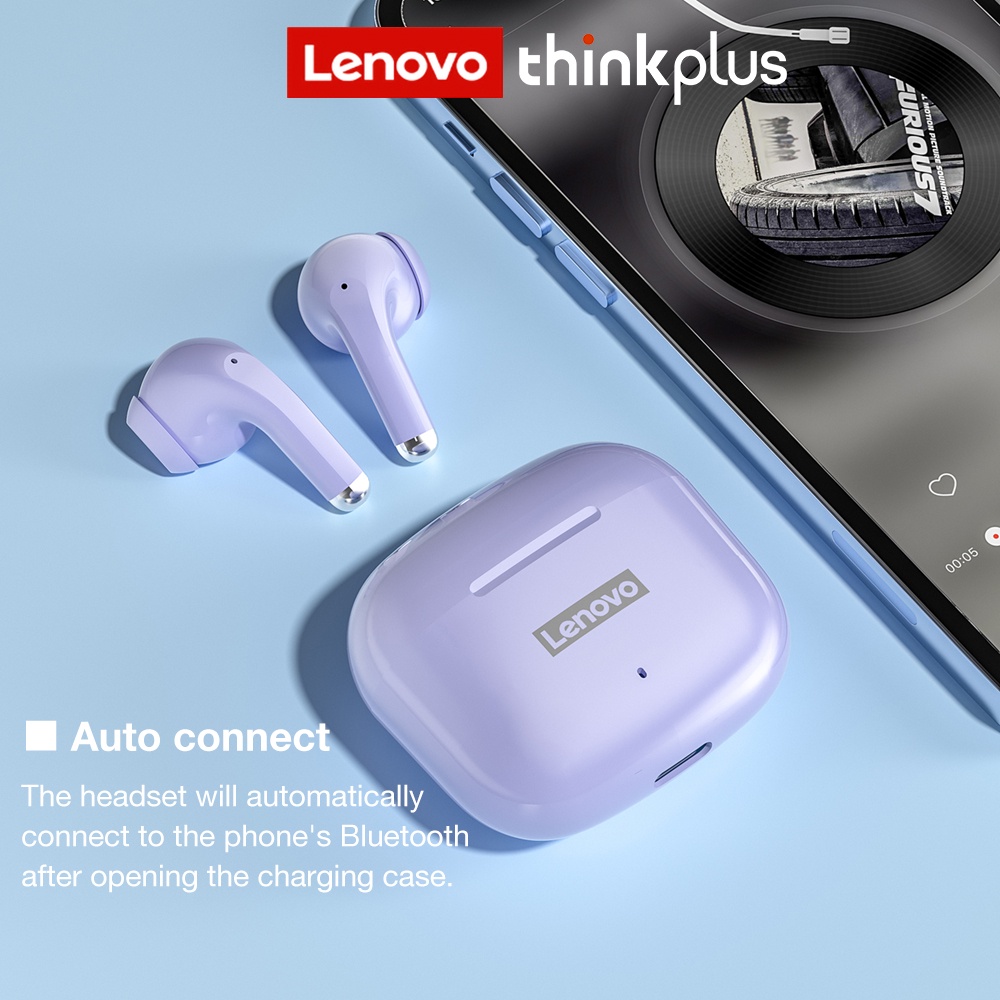 Tai Nghe Bluetooth Lenovo LP40 Pro Bluetooth 5.1 có chất lượng âm thanh tốt và tích hợp micro