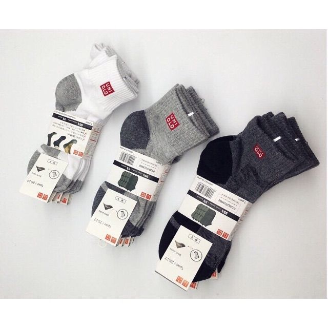 Set 10 Đôi Tất Nam Kháng Khuẩn Loại 1 U ni