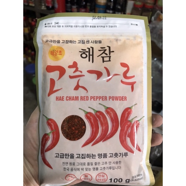 Bột ớt Hàn Quốc 100gr