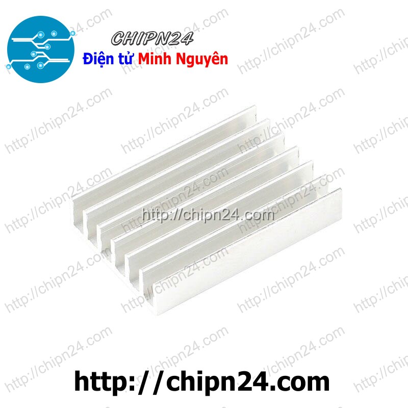 [2 CÁI] Tản nhiệt TN20 30x20x6MM TRẮNG