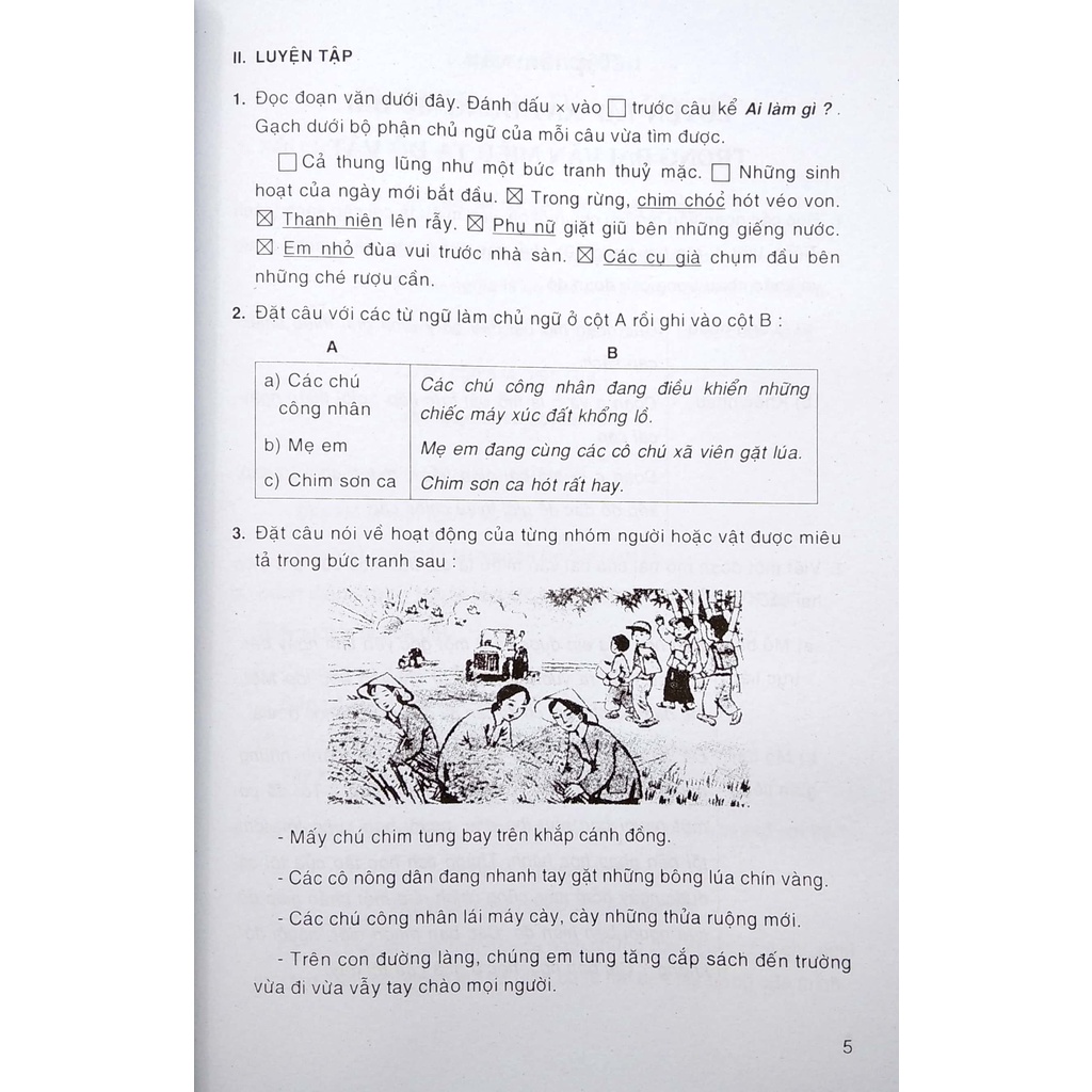 Sách Giải Vở Bài Tập Tiếng Việt Lớp 4 - Tập 2