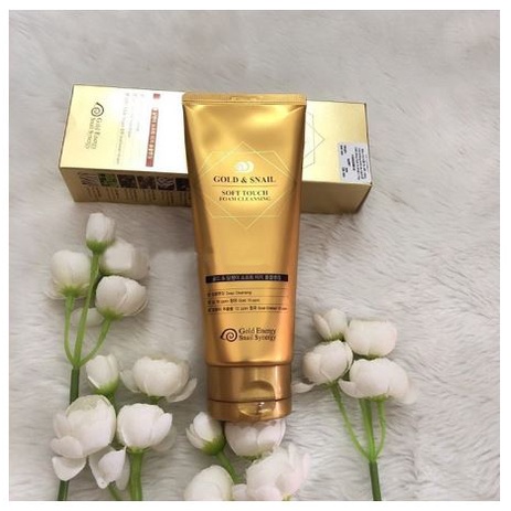 Sữa Rửa Mặt Gold Snail 24k Hàn Quốc 170G Gold Snail Energy