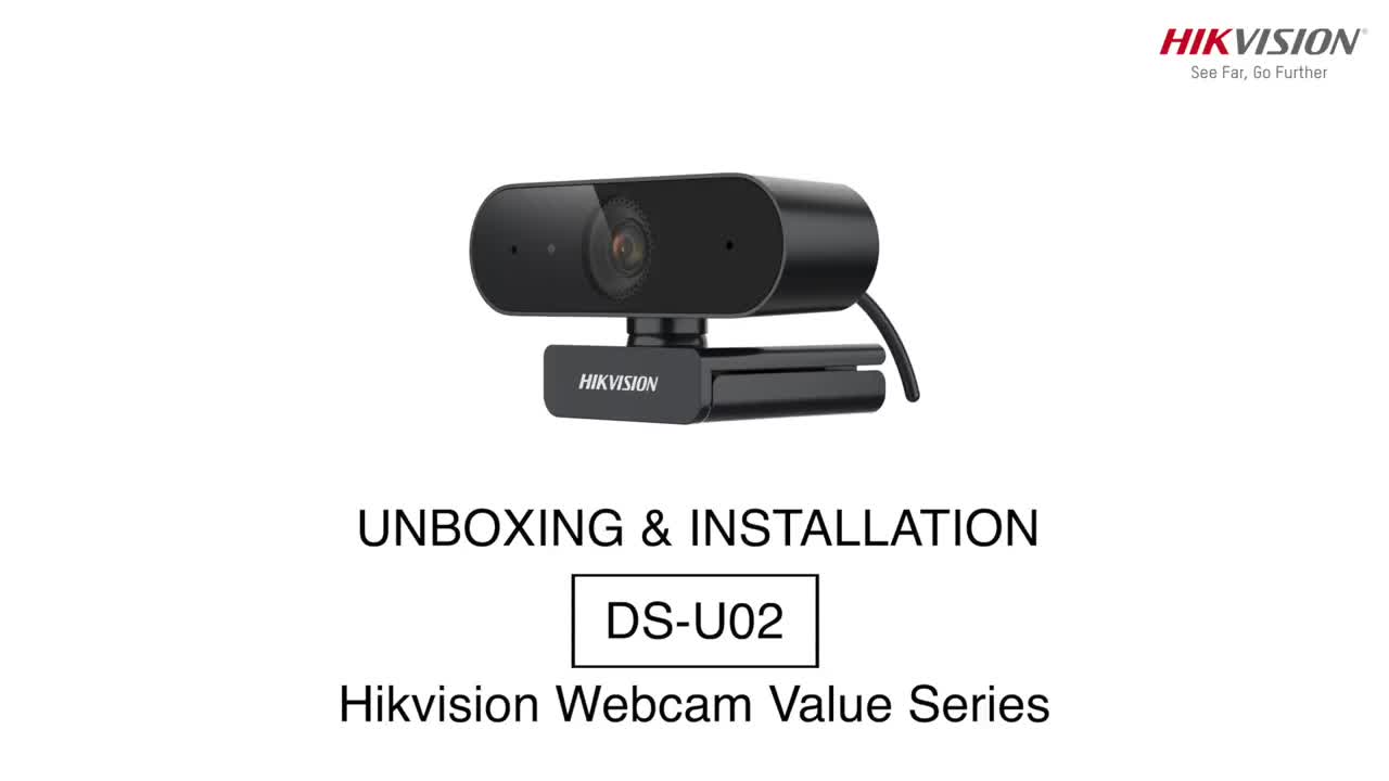 [Cực nét] Webcam HIKVISION DS-U02 FULL HD 1080P tích hợp mic chuyên dụng cho Livestream, Học và làm Online | BigBuy360 - bigbuy360.vn