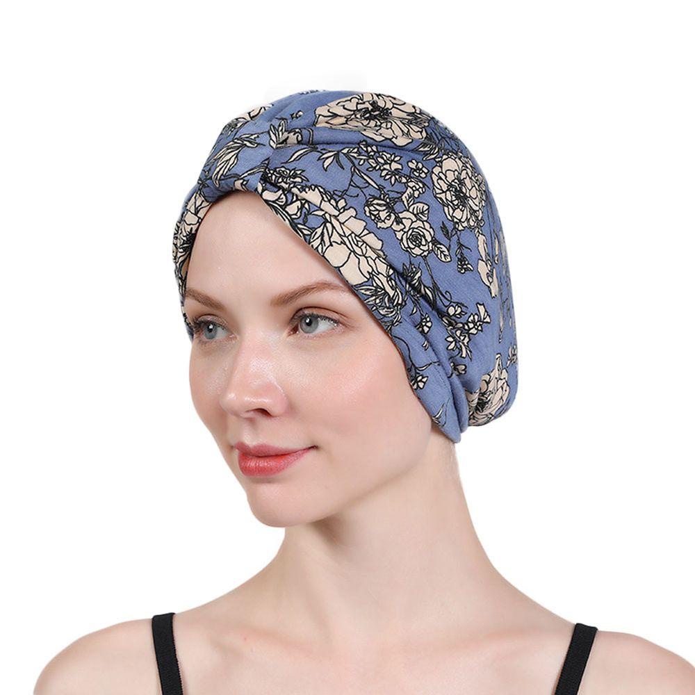Mũ Turban Cotton Satin Lót Lớp Lót Thời Trang Cho Nữ