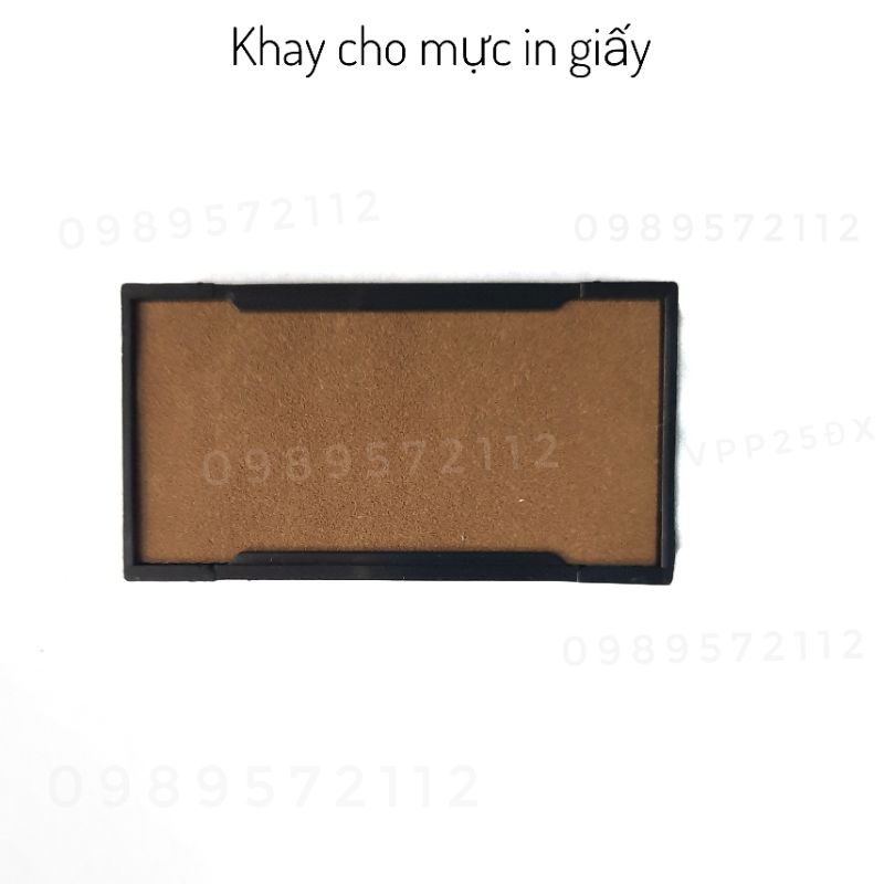 Khay mực-tăm bông mực cho dấu ngày-tháng-năm 882-883 shiny