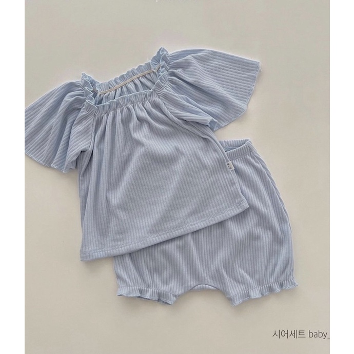 Bộ Sheer Peekaboo Hàn Quốc